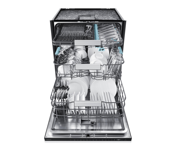Zmywarka Samsung DW90H79H1B0U1 60 cm Bespoke AI, 59,8cm, 14kpl, Bespoke AI, SmartThings, WaterJet Clean, Auto Open Door - ilość koszy 3 - 1537062 - zdjęcie 3